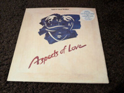 ASPECTS OF LOVE - ANDREW LLOYD WEBBER - DOUBLE VINYL ALBUM + BOOKLET 1989.