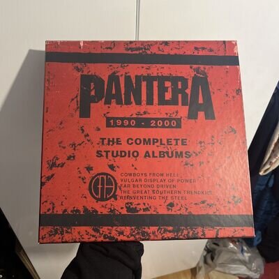 Complete Studio Albums 1990-2000 by Pantera (Record, 2015)