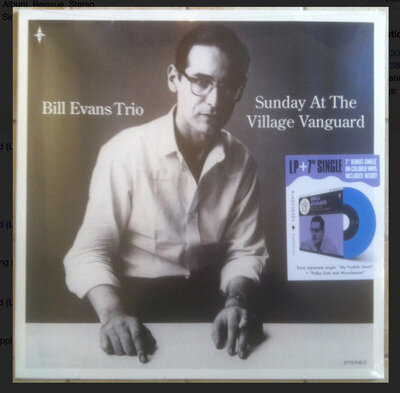 Bill Evans Trio-Sunday At The Vanguard, Coloured Vinyl LP, New & Sealed