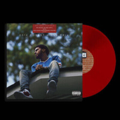 J Cole | 2014 Forest Hills Drive | Red Vinyl LP