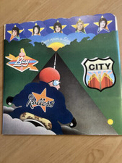 Bay City Rollers - Once Upon A Star Vinyl Lp Vgc.*Free Postage *