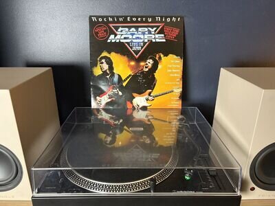 Gary Moore Rockin’ Every Night Live Japan UK 1986 Vinyl LP VG+/VG+