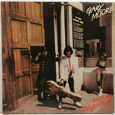 Gary Moore Back On The Streets UK 1ST Press MCF 2853 STEREO 1978 + Inner Used F1