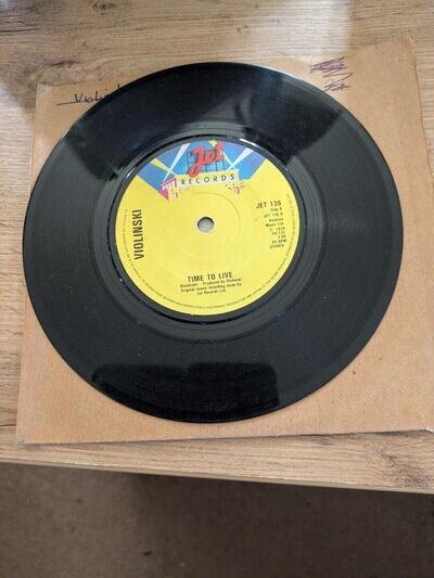 VIOLINSKI CLOG DANCE 7" WITH TIME TO LIVE 1978 UK