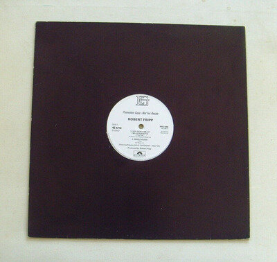 Robert Fripp - Four From Exposure EP - 1979 POLYDOR : 12" Promo (VG+)