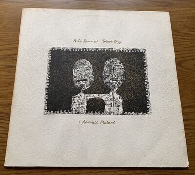ANDY SUMMERS - ROBERT FRIPP - I Advance Masked Vinyl Record 
