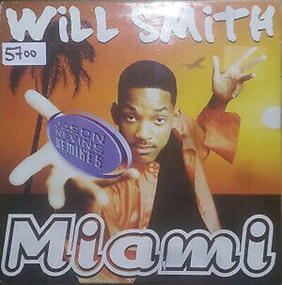 Will Smith - Miami - Used Vinyl Record 12 - Promo - B6073z