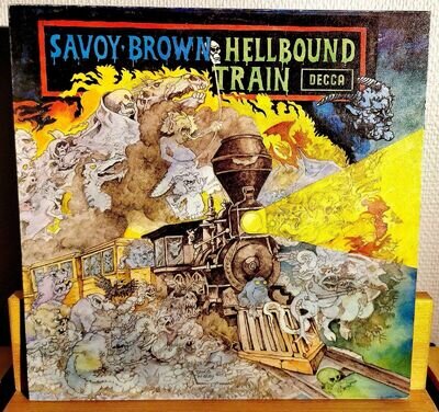 SAVOY BROWN /HELLBOUND TRAIN~ULTRA RARE FIRST PRESS.UK 72´~GREEN LABELS