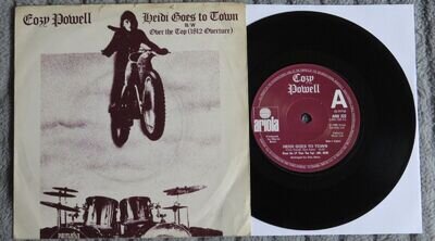 Cozy Powell – Heidi Goes To Town UK 7" Ariola – ARO 222