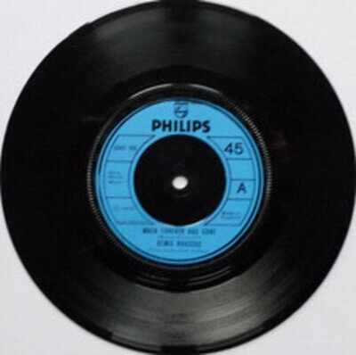 Demis Roussos When Forever Has Gone 7" Philips 6042186 EX 1974 When Forever Has