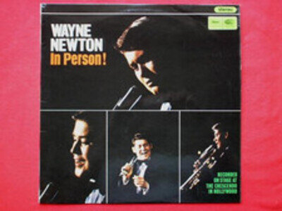 Wayne Newton In Person LP Capitol ST2029 VG/EX 1966 stereo, In Person