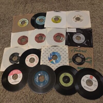 WEIRD AL YANKOVIC 7" 45's Comedy Ray Stevens Chipmunks Bam Bam Pebbles Lot Coke