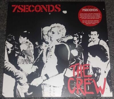 7 SECONDS THE CREW DELUXE ED COLOUR LTD Black Flag Minor Threat Bad Religion MDC