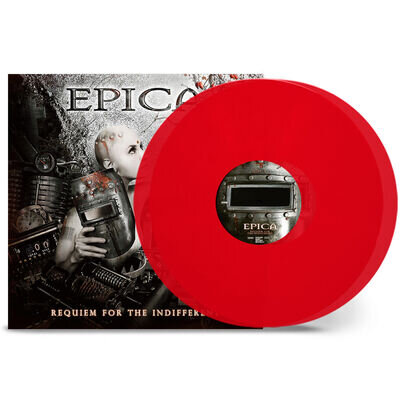 Epica - Requiem for the Indifferent Limited Edition Red 2LP Vinyl 12" Album