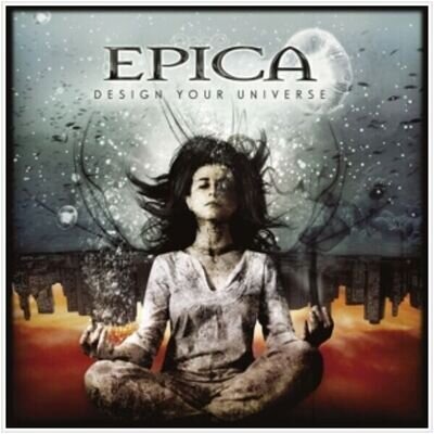 EPICA DESIGN YOUR UNIVERSE LIMITED EDITION DOUBLE GREY SPLATTER VINYL