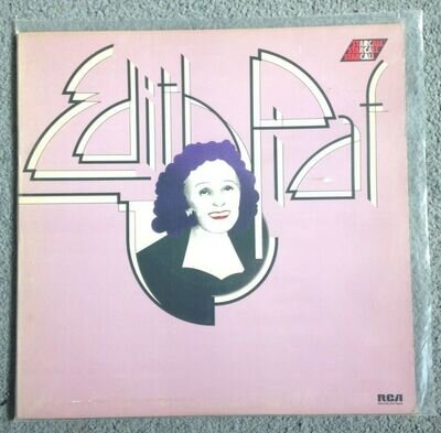 ÉDITH PIAF - Édith Piaf (UK) Vinyl LP (RCA) (HY 1021) Pop Chanson French