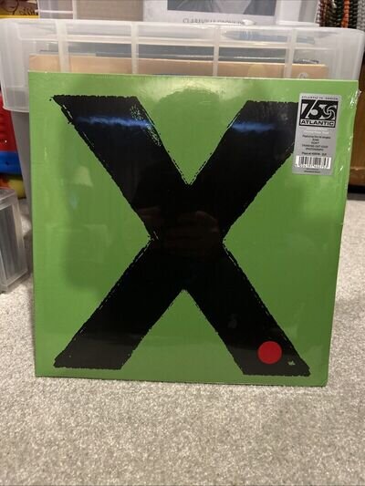 ED SHEERAN - X 2X CRYSTAL CLEAR VINYL LP REISSUE (NEW)