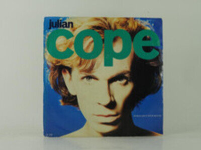 JULIAN COPE WORLD SHUT YOUR MOUTH (3) (22) 2 Track 7" Single Picture Sleeve ISLA