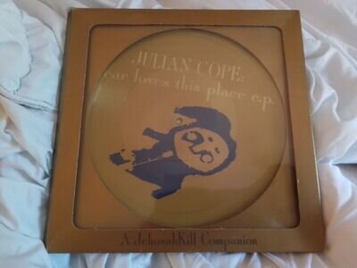 Julian Cope - Fear Loves This Place -12 Vinyl Pic Disc EP Numb. - 864441 1992 Ex