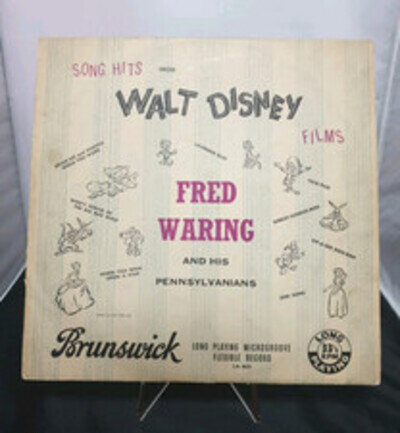 Song Hits From Walt Disney Films - Fred Waring And His Pennsylvanians 1952 Vinyl