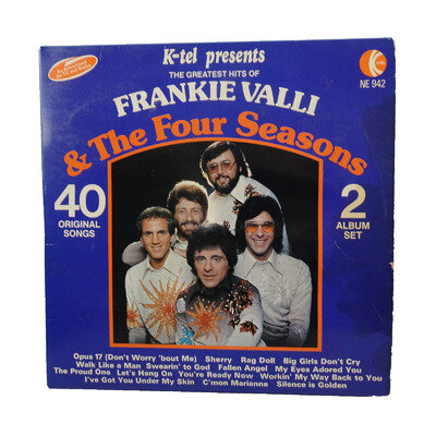 Frankie Valli & Four Seasons The Greatest Hits Double Vinyl LP NE942 1976 VG+
