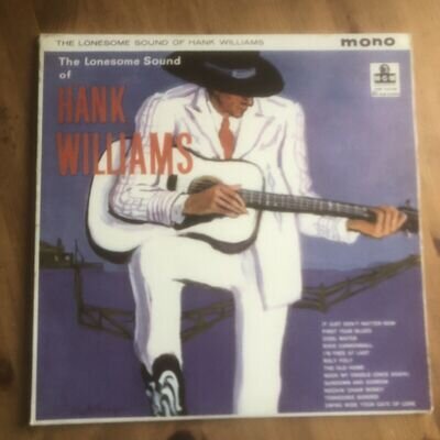 Hank Williams The Lonesome Sound Of Hank Superb MONO LP 1959 MGMC 811 Excellent