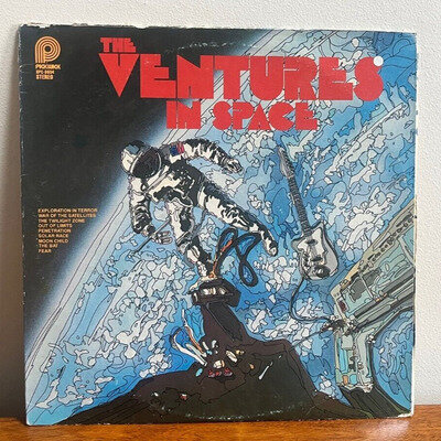The Ventures in Space | Vinyl Record | 1978 Pickwick Reissue | SPC 3604