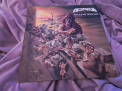 Helloween - Walls Of Jericho - Orig 12" Vinyl LP - N0032 1st Germ Imp - 1985 NM