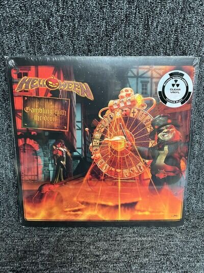 Gambling with the Devil [Clear Vinyl] by Helloween (Record, 2019) New Sealed