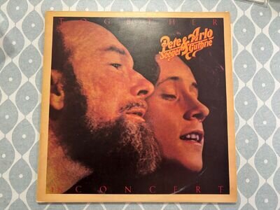 Pete Seeger & Arlo Guthrie - Together in Concert - Folk 2LP set