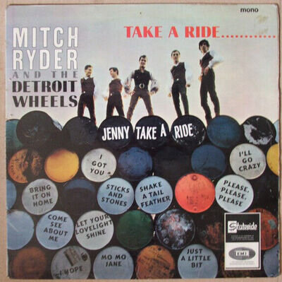 Mitch Ryder & The Detroit Wheels - Take A Ride... (LP, Mono)