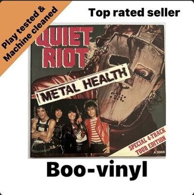 Quiet Riot - Metal Health (Special 4-Track Tour Edition) 2x7" Vinyl Records Ex