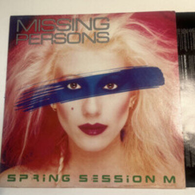 Missing Persons – Spring Session M - Vinyl Record Album LP 1982 80's New Wave