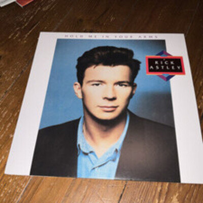 Rick Astley - Hold Me In Your Arms (2023,Limited Ed.,Remastered) Blue Vinyl
