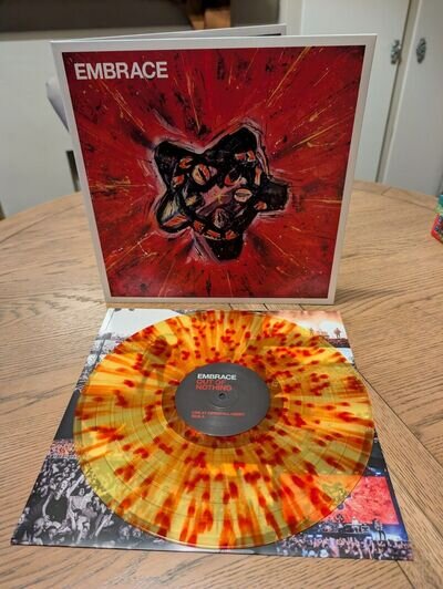 Embrace - Out Of Nothing Live - LIMITED EDITION *YELLOW/RED SPLATTER* - Vinyl