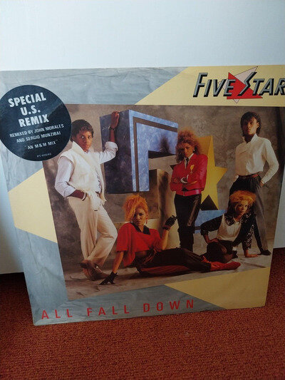 Vinyl 12' Extended Single Five Star - All fall down (1985) (Special US Remix)