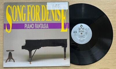 PIANO FANTASIA : SONG FOR DENISE 12" Vinyl best