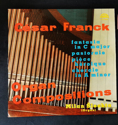 CESAR FRANCK Fantasia Pastorale piece Chorale Organ Compositions Album vinyl LP