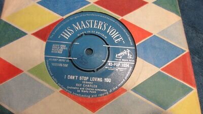 Ray Charles I Can't Stop LOving You 7" 1962 **EX**