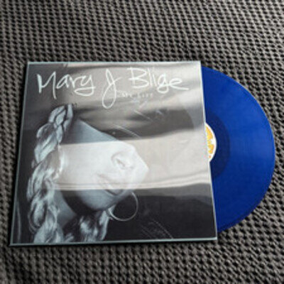 Mary J Blige-MY LIFE- 25th Anniversary LTD ED 3-LP BLUE VINYL Lenticular Sleeve