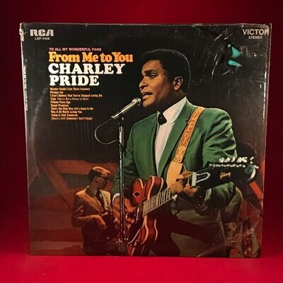 CHARLEY PRIDE From Me To You 1971 USA Vinyl LP Piroque Joe Sweet Promises