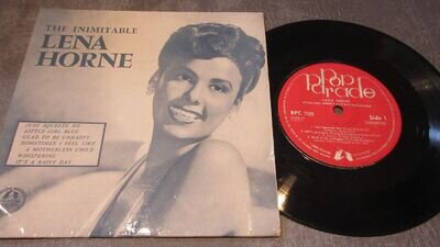 The Inimitable Lena Horne 6-Track EP 1962 **VG+/VG+**