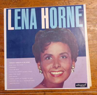 LENA HORNE Lena Horne 1965 UK vinyl LP