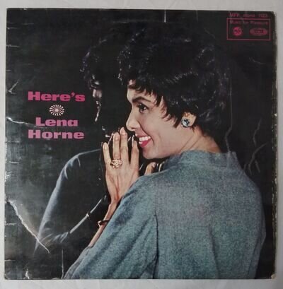 Vintage Vinyl – Lena Horne - Lena Horne Two Album Selection– 2 x Original Albums