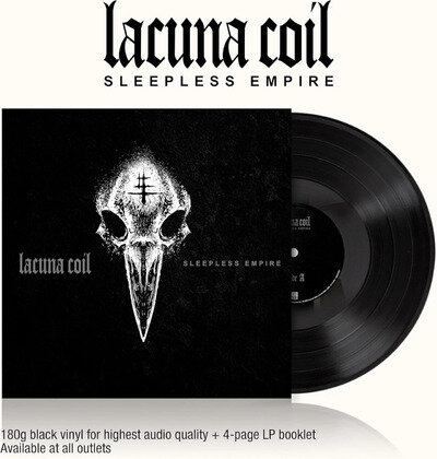 Lacuna Coil - Sleepless Empire (Century Media) Vinyl 12" Album - Pre-sale