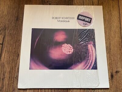 Robert Schroder Mosaique vinyl LP Excellent! Schroeder Klaus Schulze