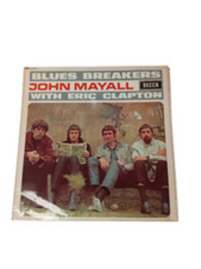 John Mayall With Eric Clapton Blues Breakers Decca LK 4804 1966 Vinyl LP Record