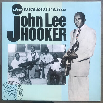 BLUES R&B - JOHN LEE HOOKER - THE DETROIT LION - VINYL LP - MINT