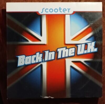 SCOOTER Back In The U.K. / Unity/ Crank it German 12" vinyl CLUB TOOLS Hardcore