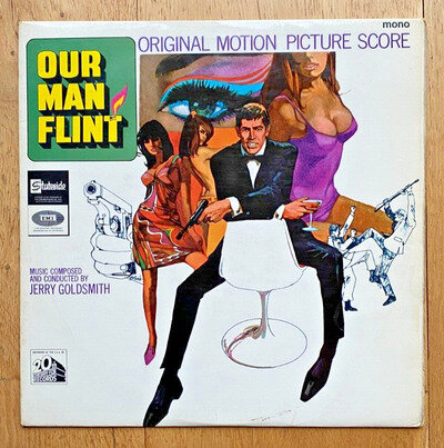 Jerry Goldsmith - OUR MAN FLINT Movie Soundtrack - STEREO CR-10028